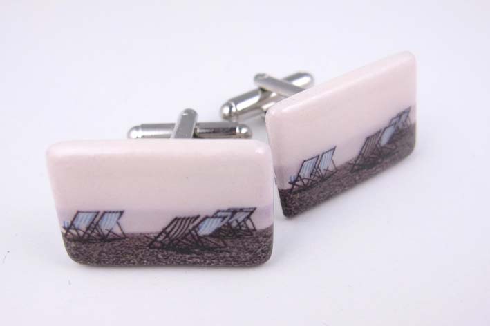 Brighton Beach cufflinks